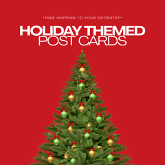 Holiday Themed Postcards (FREE Shipping)