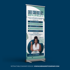 (33x81in) Retractable Banner