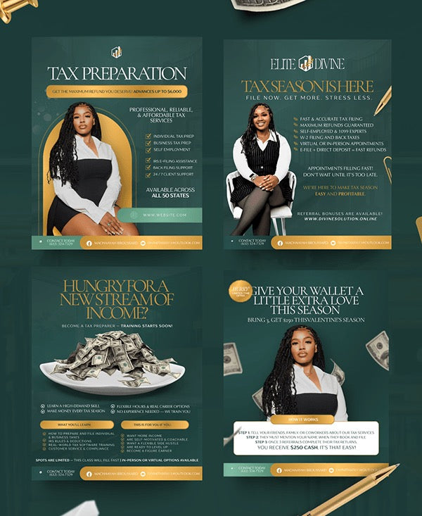 Tax Flyer Content Pack