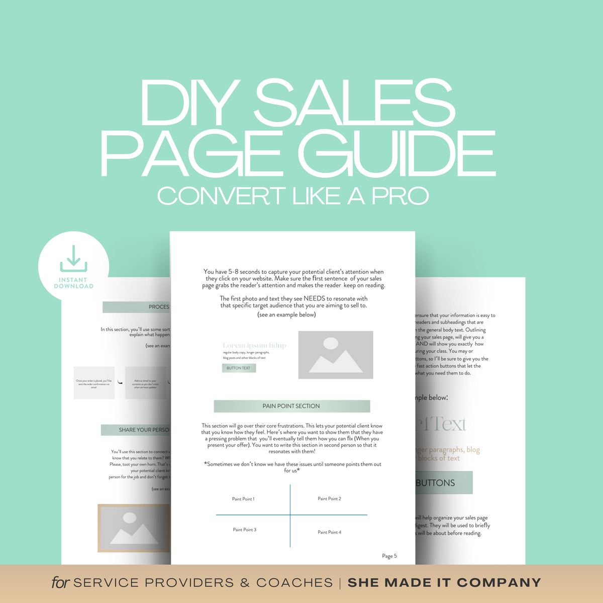 DIY Sales Page Guide